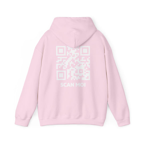 QR Code Sweat à Capuche Unisexe – Scan-Toi – CLASSIC