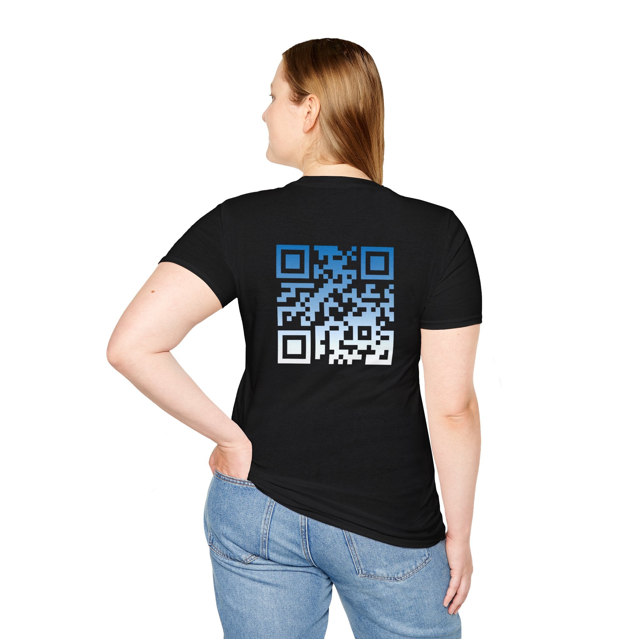 T-Shirt QR Code Unisexe - NUIT TOMBANTE