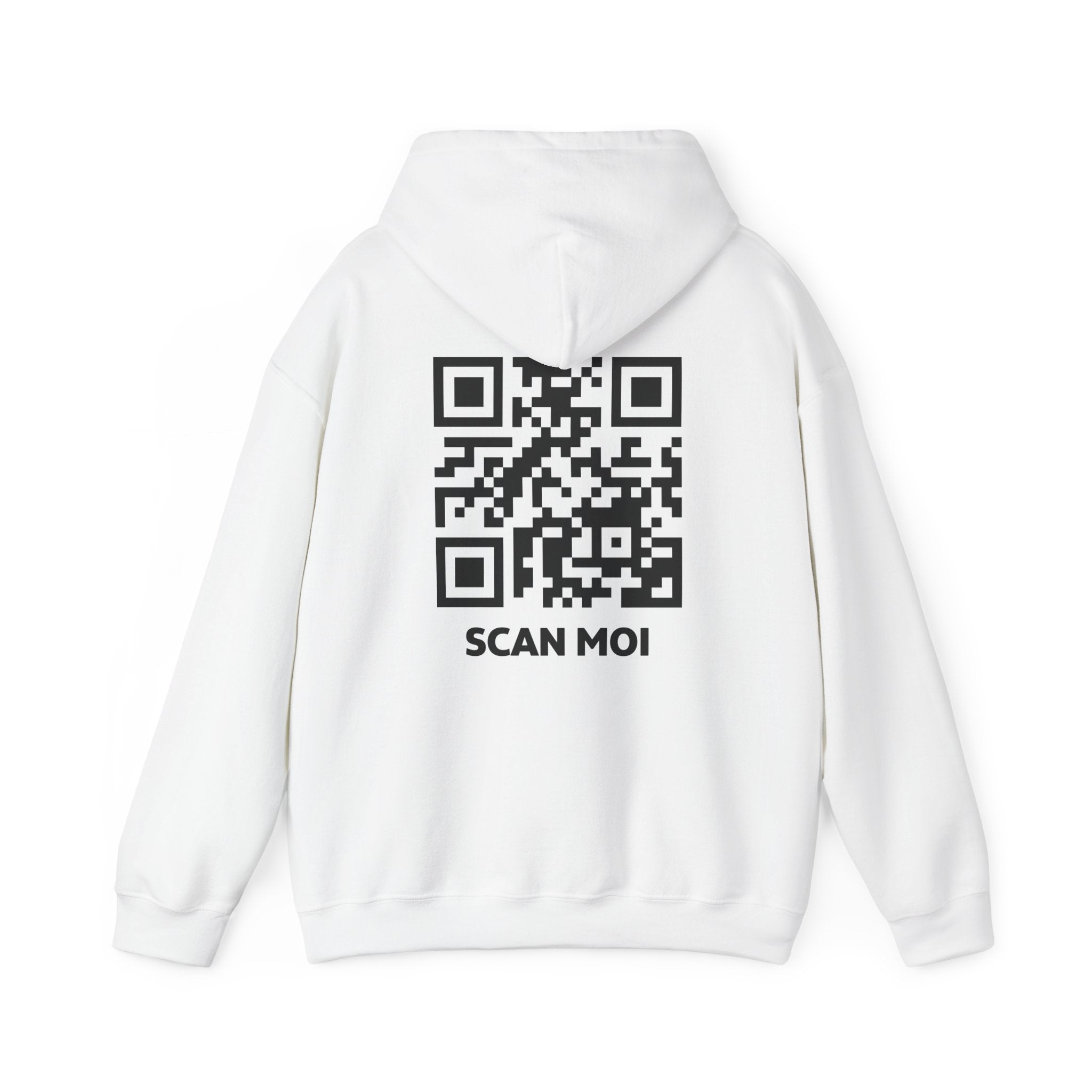 QR Code Sweat à Capuche Unisexe – Scan-Toi – CLASSIC