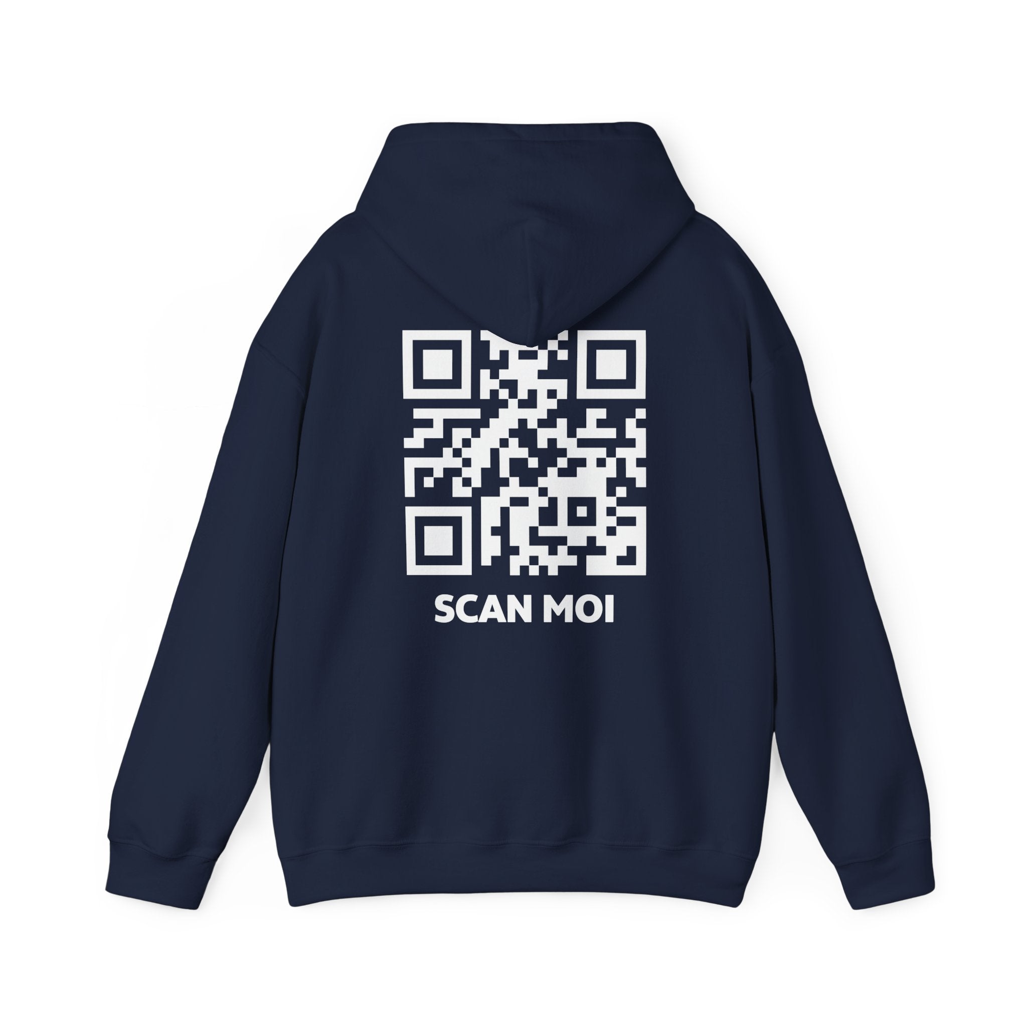 QR Code Sweat à Capuche Unisexe – Scan-Toi – CLASSIC
