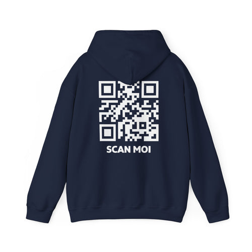 QR Code Sweat à Capuche Unisexe – Scan-Toi – CLASSIC (Copie)