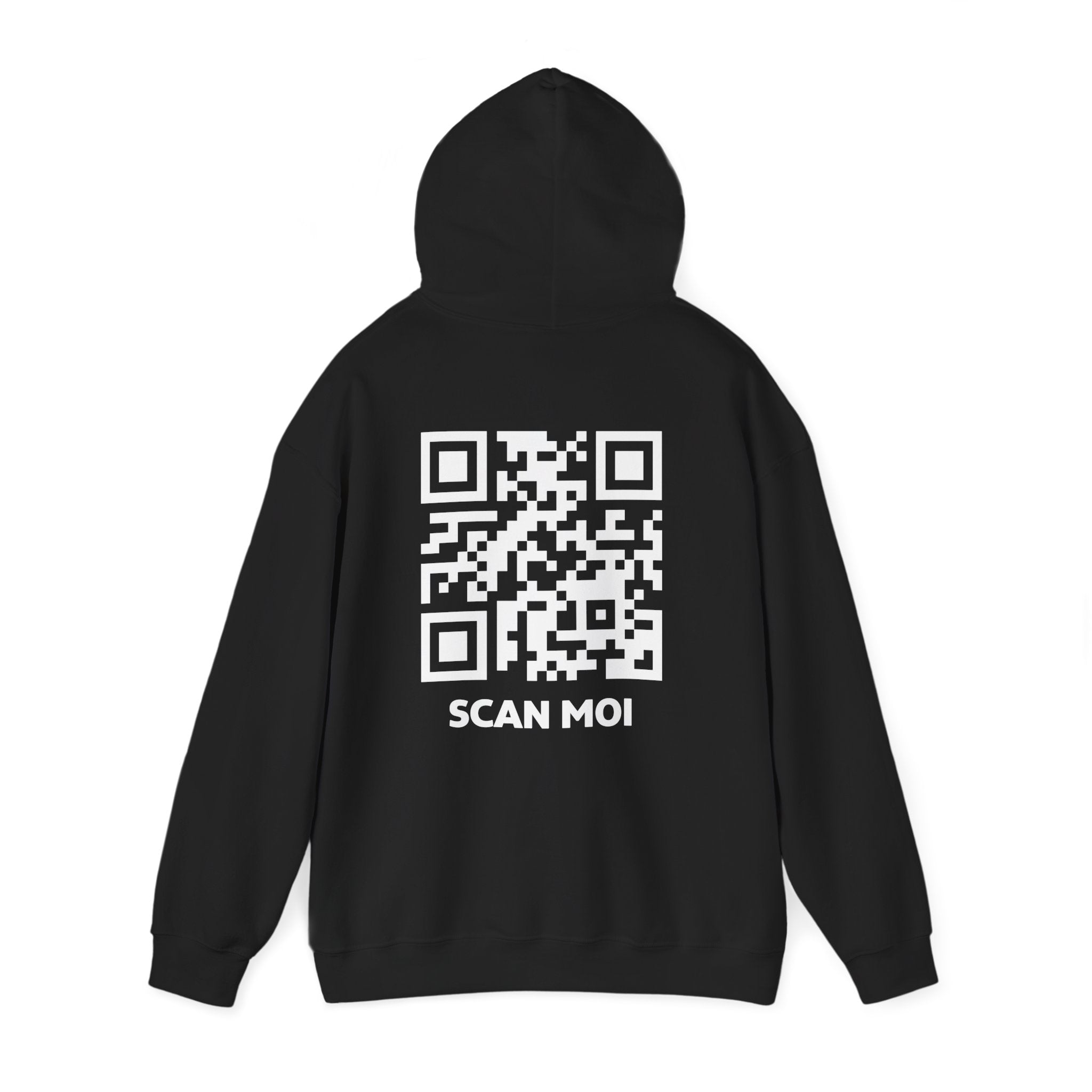 QR Code Sweat à Capuche Unisexe – Scan-Toi – CLASSIC