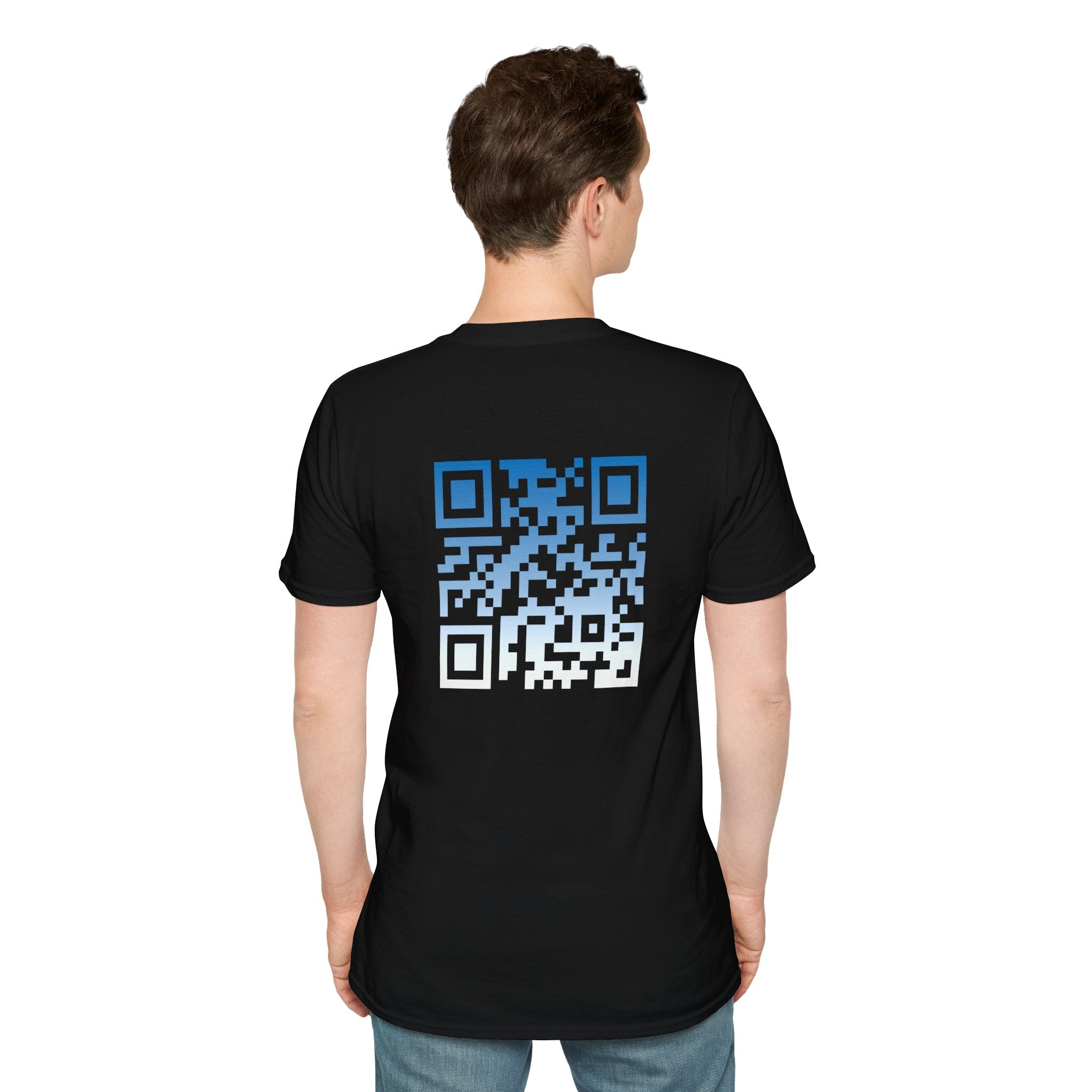 T-Shirt QR Code Unisexe - NUIT TOMBANTE