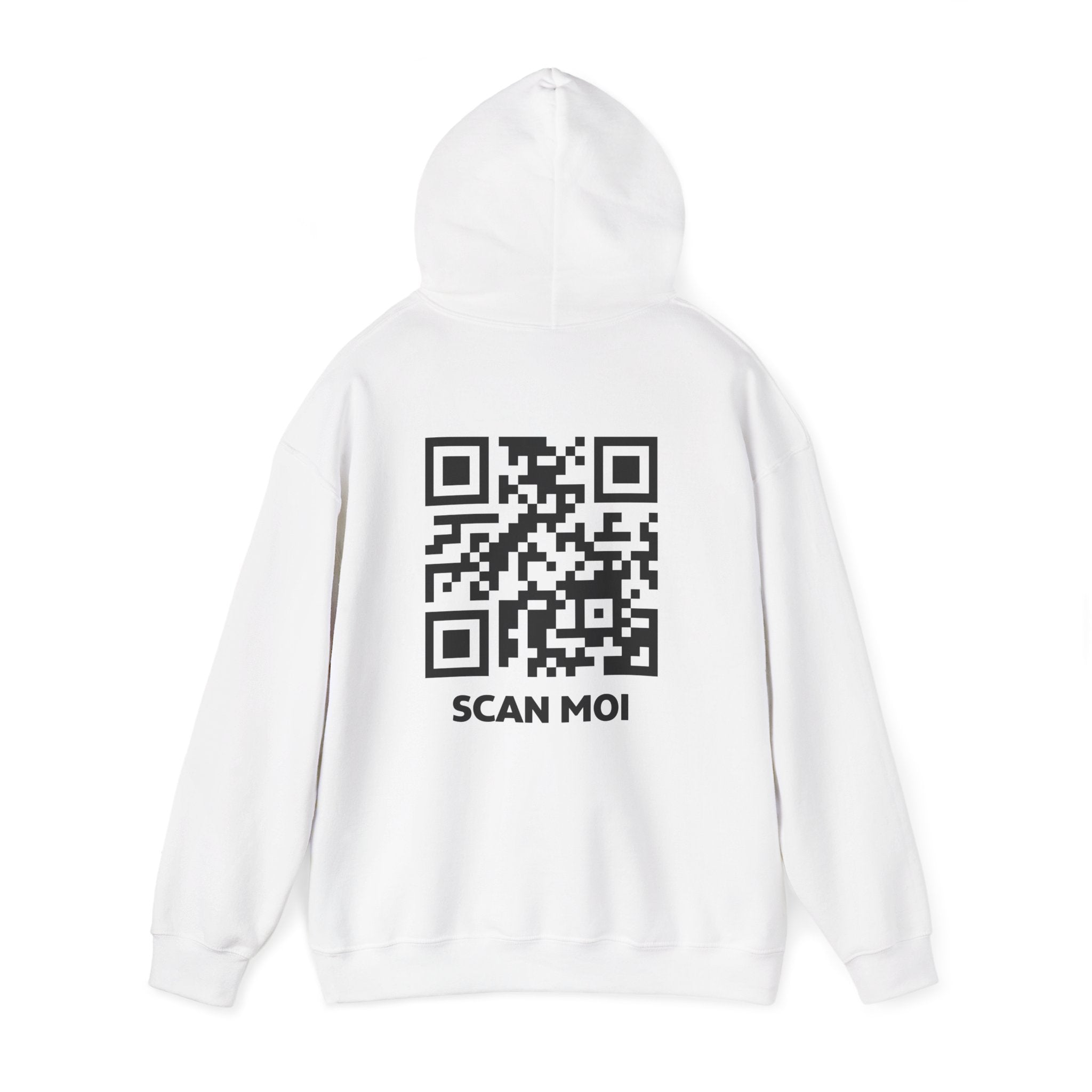 QR Code Sweat à Capuche Unisexe – Scan-Toi – CLASSIC