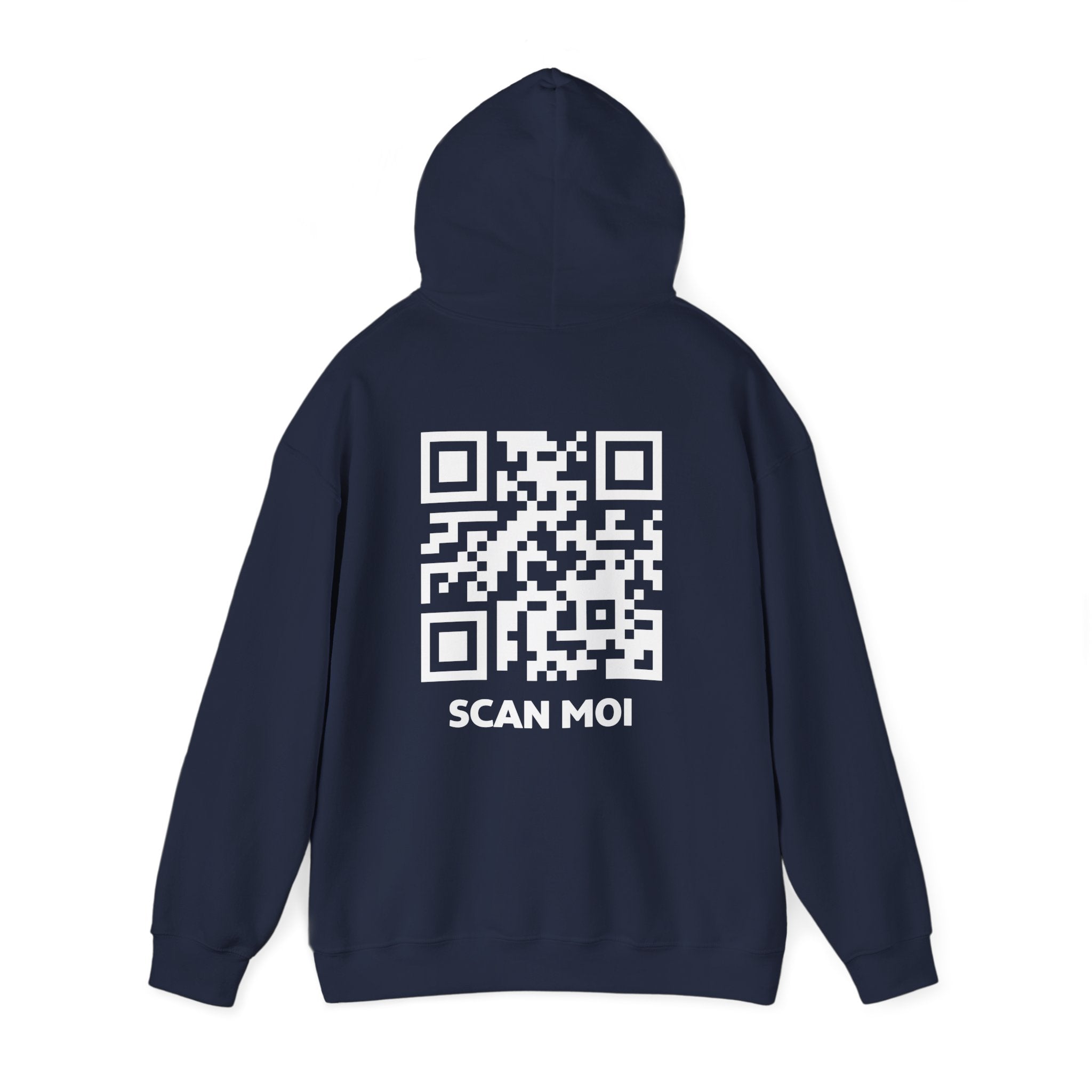 QR Code Sweat à Capuche Unisexe – Scan-Toi – CLASSIC