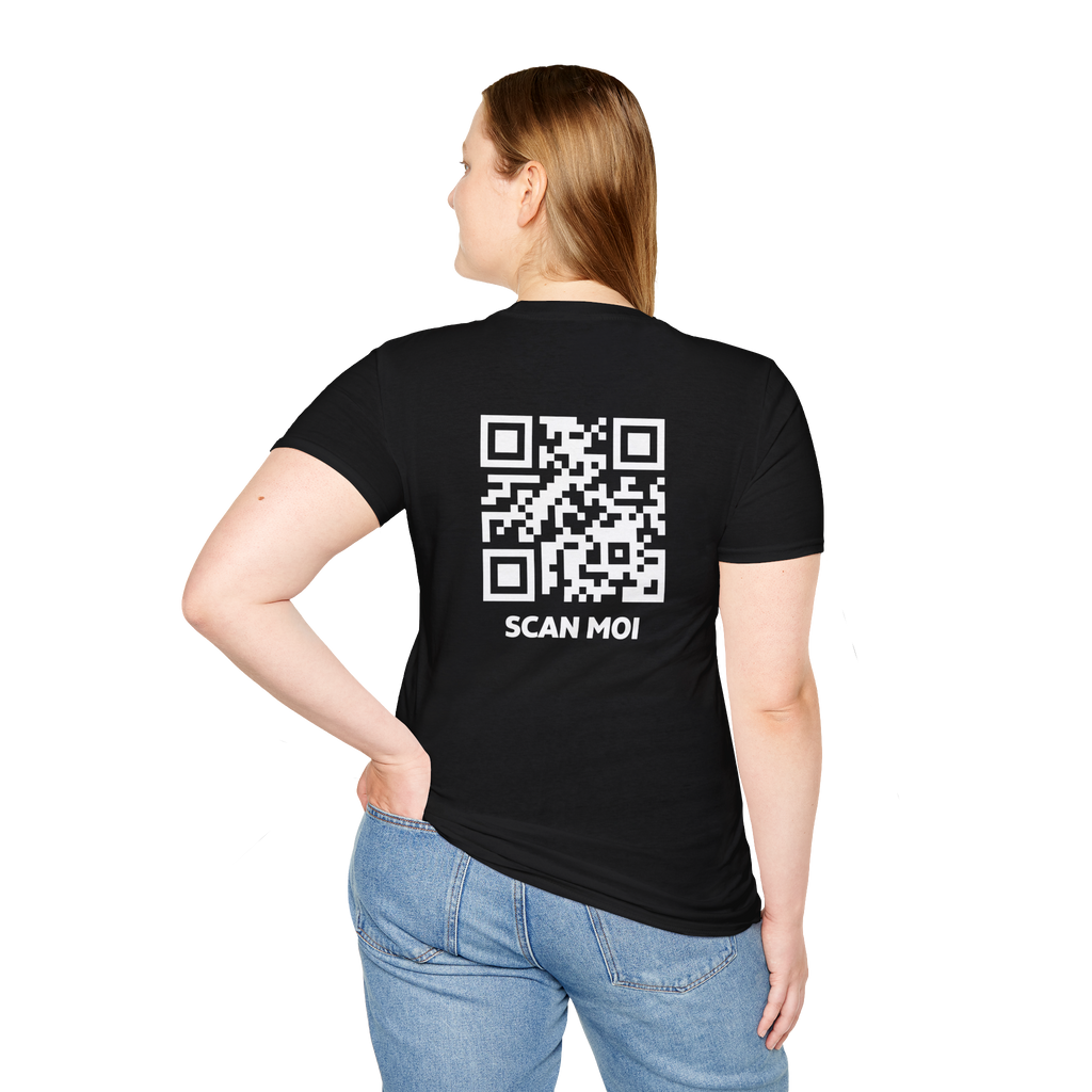 QR Code T-Shirt Unisexe - Scan-Toi - CLASSIC
